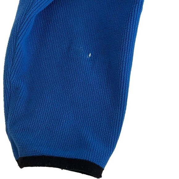 Mammut Full Zip Jacket Sweater Blue XL thumbholes gorpcore sweatshirt mock neck - Picture 10 of 14